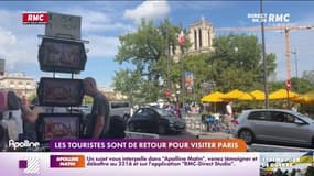 Les touristes sont de retour pour visiter Paris