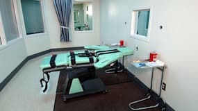 Une salle d'exécution par injection létale dans une prison des Etats-Unis