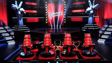 Le plateau de l'émission The Voice
