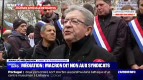 Jean-Luc Mélenchon sur la réforme des retraites: "Nous parlons de deux ans de vie qui sont dérobés aux salariés"