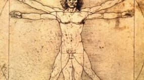 L'homme de Vitruve de Léonard de Vinci