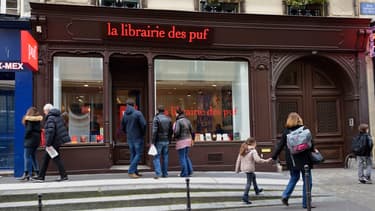 La librairie des Puf à côté du jardin du Luxembourg