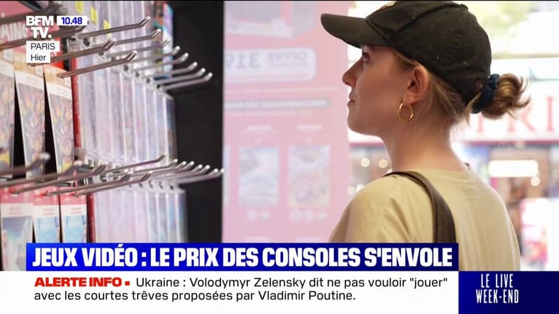 Jeux vidéo: le prix des consoles s'envole
