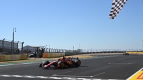 Charles Leclerc vainqueur du GP des Etats-Unis, le 20 octobre 2024.