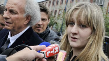 Cécile Bourgeon, mère de Fiona, à Clermont-Ferrand le 16 mai 2013.