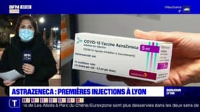 Lyon: plusieurs dizaines de soignants ont reçu la première injection du vaccin Astrazeneca