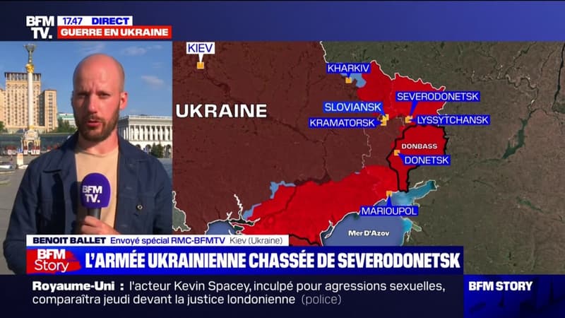 L'armée ukrainienne chassée de Severodonetsk