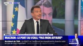 L'édito de Jérémy Brossard: Macron, le port du voile, "pas mon affaire" - 25/10