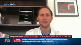 Covid-19: il faut encore être prudent pour l'infectiologue Benjamin Davido