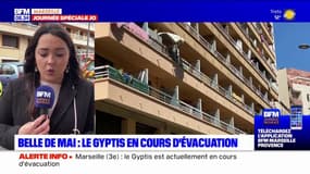 Marseille: le Gyptis, résidence de la Belle de Mai, en cours d'évacuation