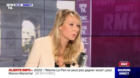 Marion Maréchal: "Je ne serai pas candidate, et je ne compte pas me mettre au service d'un candidat" pour 2022