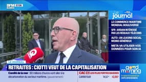 Retraites : Éric Ciotti veut de la capitalisation