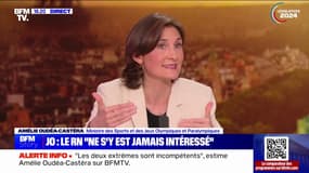 Amélie Oudéa-Castéra: "Il y a toute une série de décisions d'ordre politique qui seront à prendre pendant les Jeux, notamment pour éviter que des risques ne deviennent des crises"