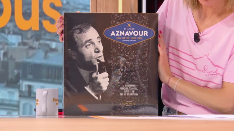 Regarder la vidéo Cent disques, 1.800 chansons... pour les 100 ans d'Aznavour, un coffret intégral retrace sa carrière