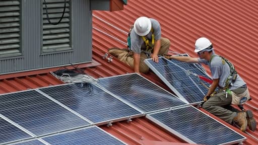 Le marché des panneaux solaires pour les particuliers est désormais tenu par les PME.
