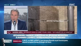 Des fissures sur les murs, ce phénomène dû à la sécheresse qui touche de nombreuses maisons en France