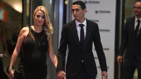 Angel Di Maria et sa femme, Jorgelina Cardoso