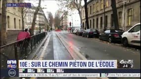 Des rues piétonnisées tous les matins pour aller à l’école dans le 10e arrondissement