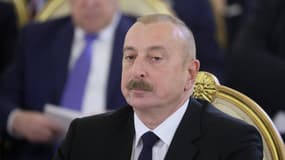Le président azerbaïdjanais Ilham Aliyev assiste à une réunion du Conseil économique eurasien suprême au Kremlin à Moscou, le 25 mai 2023. (Photo d'illustration)