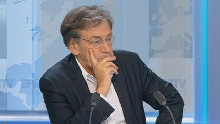 Le philosophe Alain Finkielkraut, invité de Ruth Elkrief sur BFMTV ce vendredi.