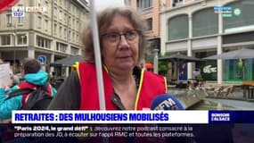 Mulhouse: mobilisation pour les retraites