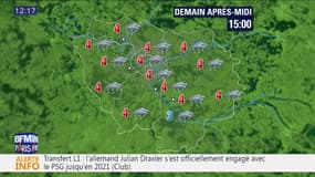 Météo Paris-Ile-de-France du mardi 3 janvier 2017: De la grisaille et des températures bien en dessous des moyennes de saison