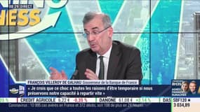 François Villeroy de Galhau: "La croissance française devrait être négative sur 2020, mais positive sur 2021"
