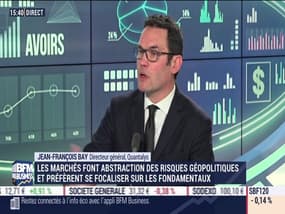 Jean-François Bay (Quantalys): Les marchés font abstraction des risques géopolitiques et préfèrent se focaliser sur les fondamentaux - 13/01