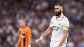 Karim Benzema avec le Real Madrid contre Donetsk, le 5 octobre 2022