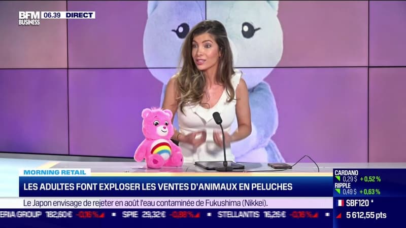 Les adultes font exploser les ventes d'animaux en peluche.