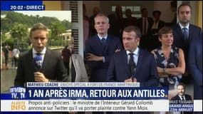 En visite aux Antilles Emmanuel Macron reconnait que "la pollution au chlordécone est un scandale environnemental"