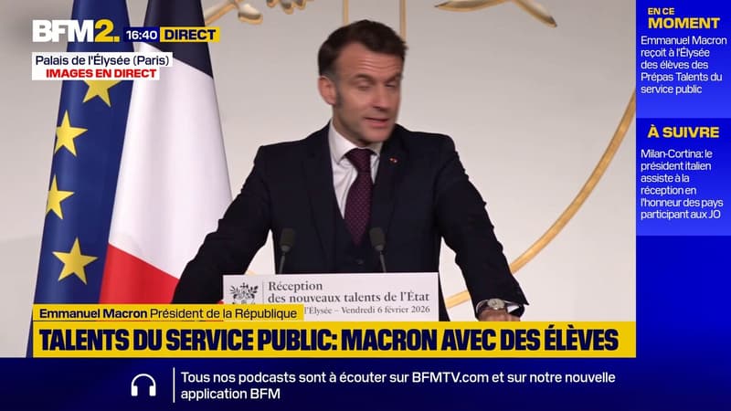 Emmanuel Macron : face aux crises, "l’État tient, la République tient et elle est forte"