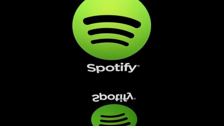 Le logo de la plateforme de streaming audio Spotify.
