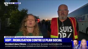 Les salariés de Hop! se mobilisent contre le plan social les visant