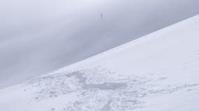 Un alpiniste sur les pentes du Mont Blanc le 6 août 2021. (Photo d'illustration)