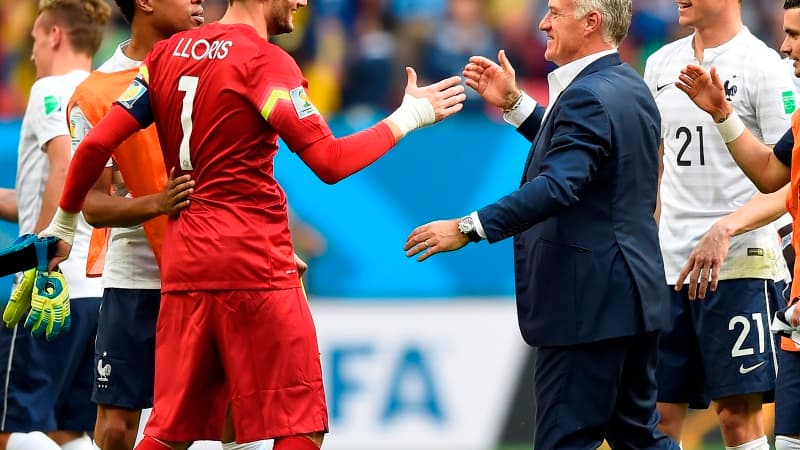 Didier Deschamps et Hugo Lloris