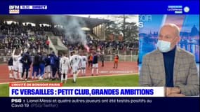 Jean-Luc Arribart, directeur général du FC Versailles, évoque l'objectif du club en Coupe de France et en championnat