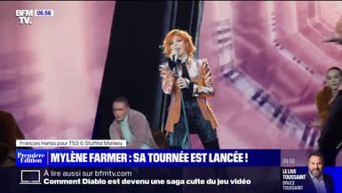 "Nevermore 2023": les images du premier show de Mylène Farmer qui a lancé sa tournée à Lille