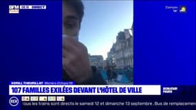  "On souhaite alerter la mairie de Paris", explique Utopia 56 à propos du camp de migrant de l'Hôtel de Ville