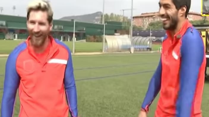 Lionel Messi et Luis Suarez