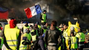 Manifestation de gilets jaunes à Caen le 18 novembre 2018