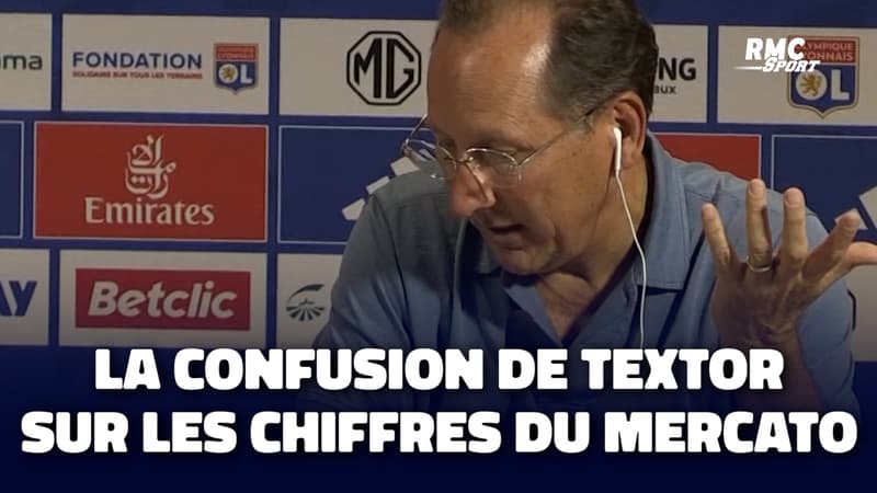 OL : La confusion de Textor dans les chiffres du mercato