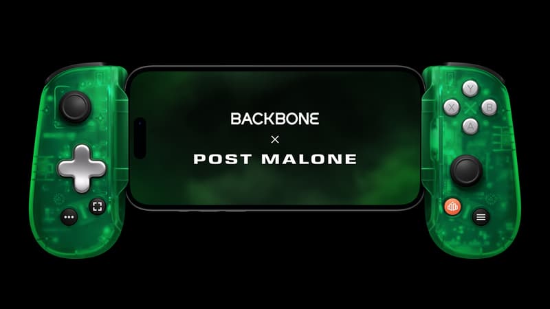 Backbone lance une manette de jeu mobile avec le chanteur Post Malone