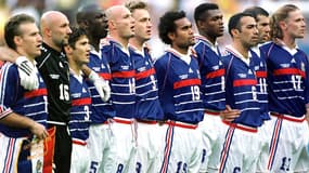 L'équipe de France championne du monde en 1998