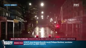 Tempête "Gloria": 23.000 foyers privés d'électricité dans les Pyrénées-orientales