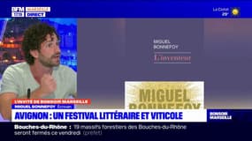 L 'écrivain Miguel Bonnefoy raconte son nouveau livre "l'inventeur"