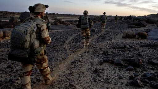 Des soldats français au Mali, en mars 2013.