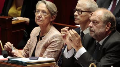 Elisabeth Borne à l'Assemblée nationale le 31 octobre 2022