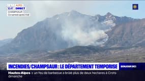 Alpes du Sud: les incendies sous surveillance