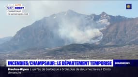 Alpes du Sud: les incendies sous surveillance